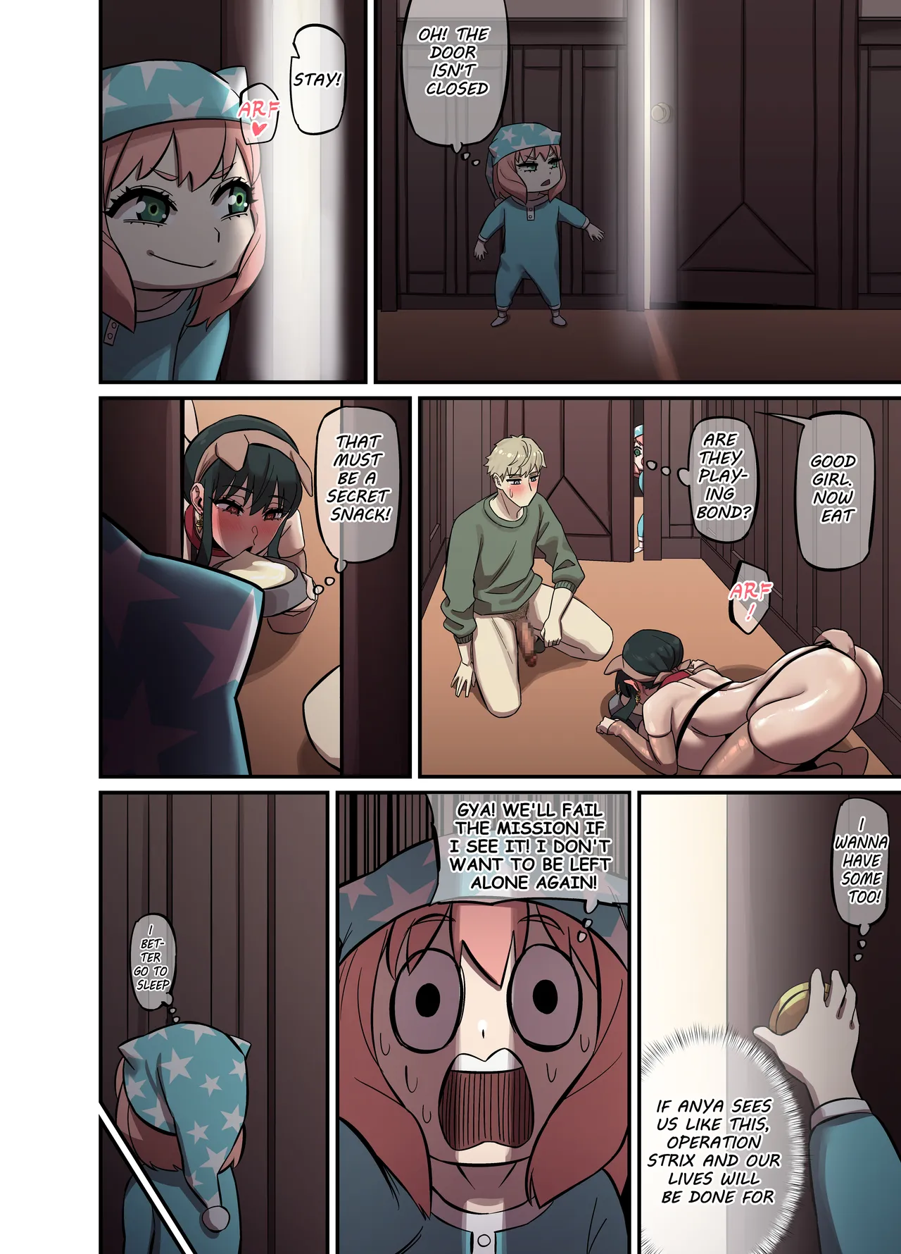 CRAZY SEX LIFE OF THE FORGER FAMILY porn comic picture 17