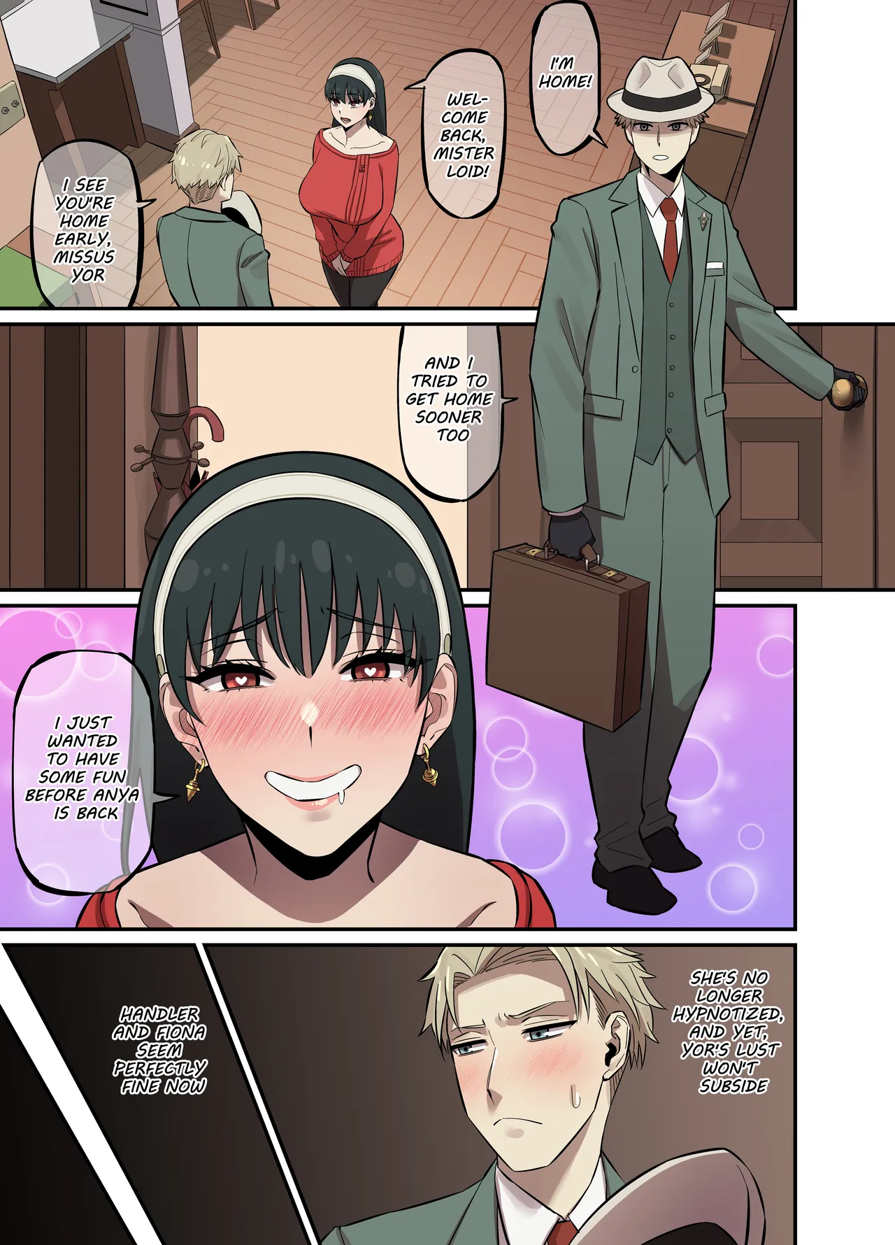 CRAZY SEX LIFE OF THE FORGER FAMILY porn comic picture 2