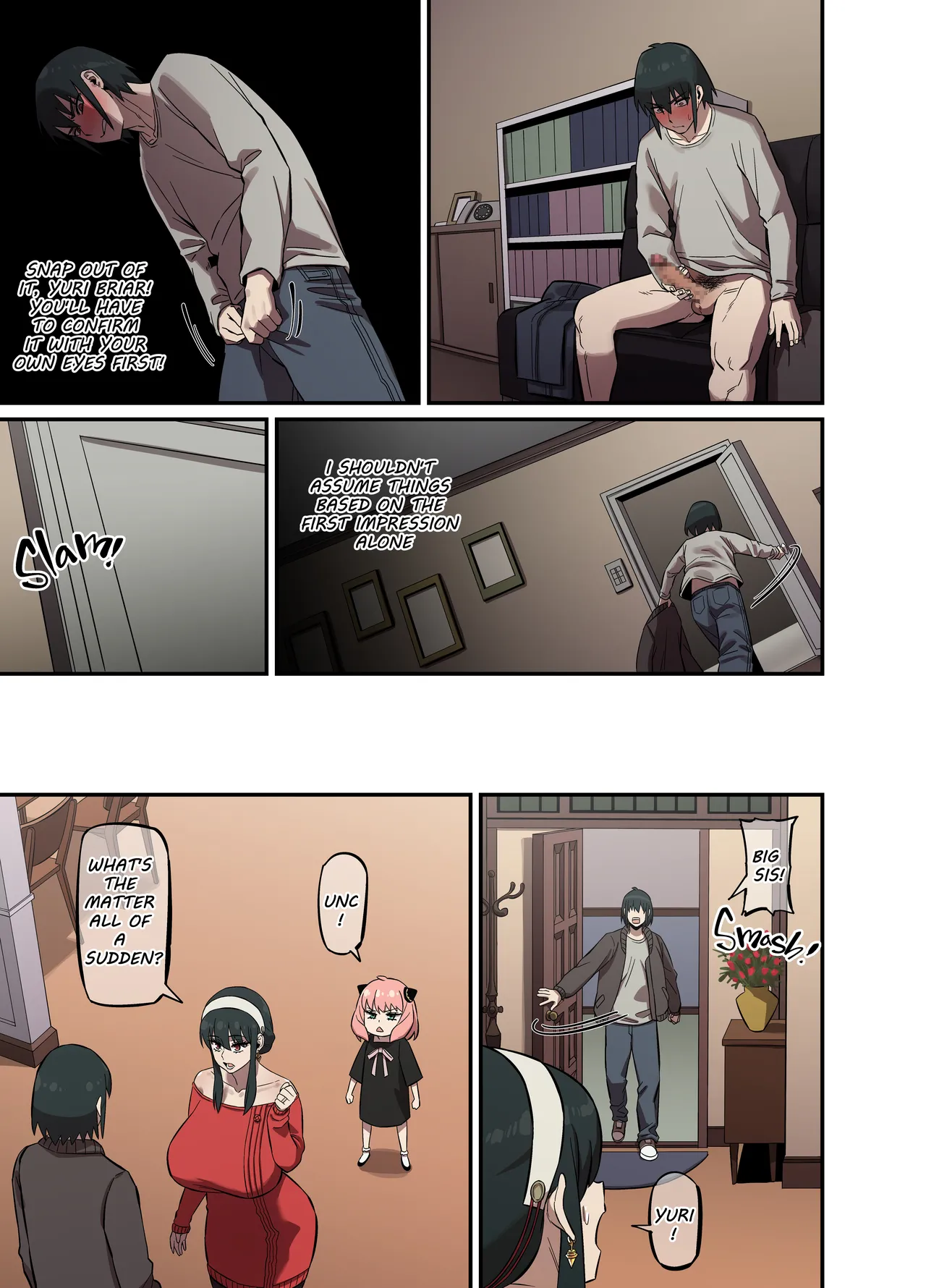 CRAZY SEX LIFE OF THE FORGER FAMILY porn comic picture 20