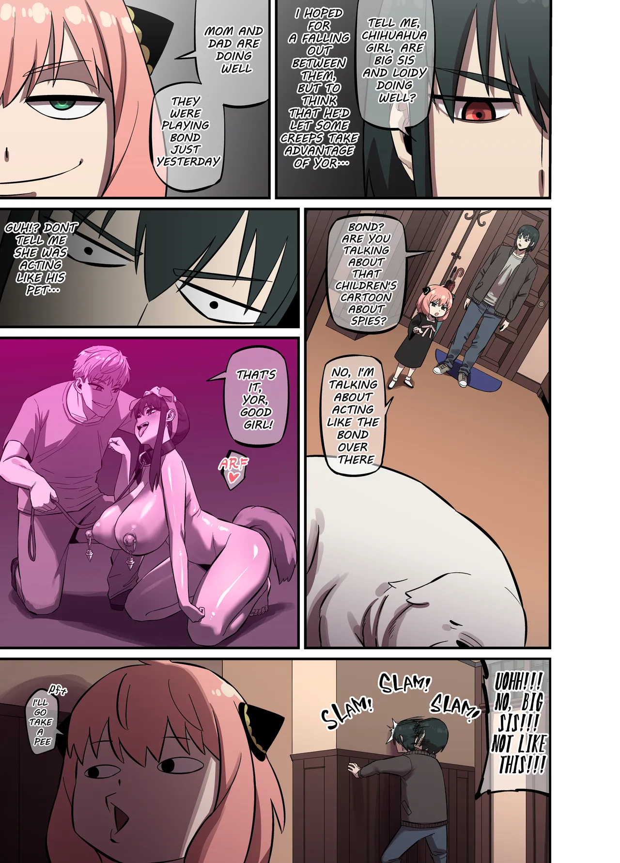 CRAZY SEX LIFE OF THE FORGER FAMILY porn comic picture 22
