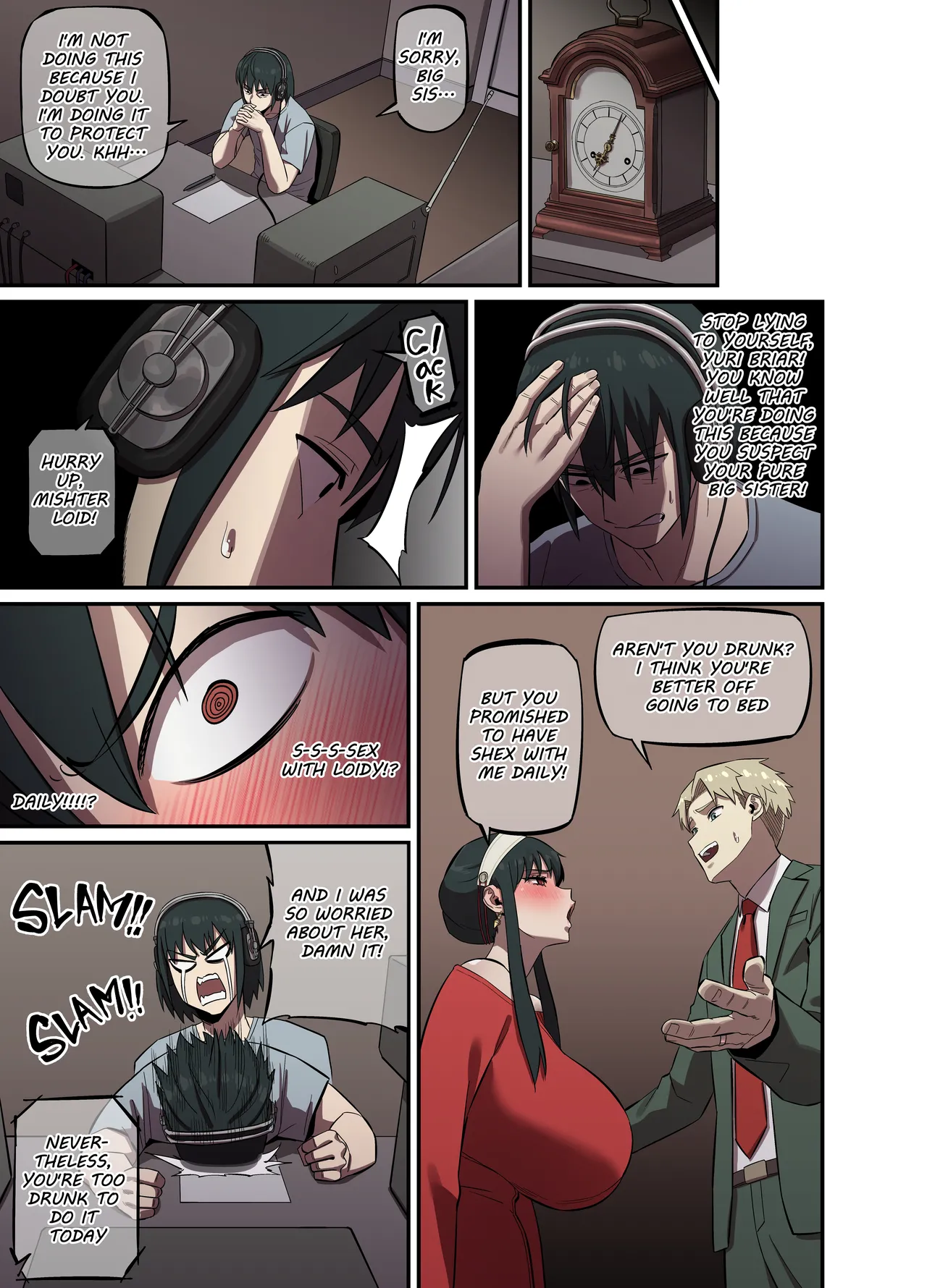CRAZY SEX LIFE OF THE FORGER FAMILY porn comic picture 24