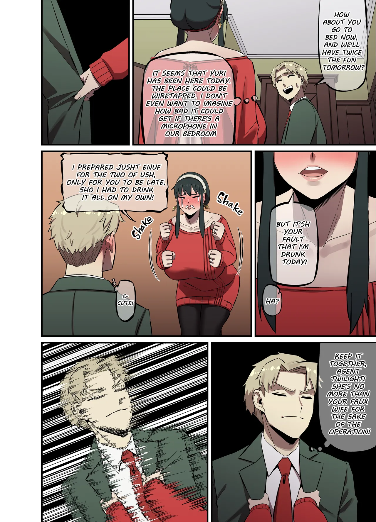 CRAZY SEX LIFE OF THE FORGER FAMILY porn comic picture 25