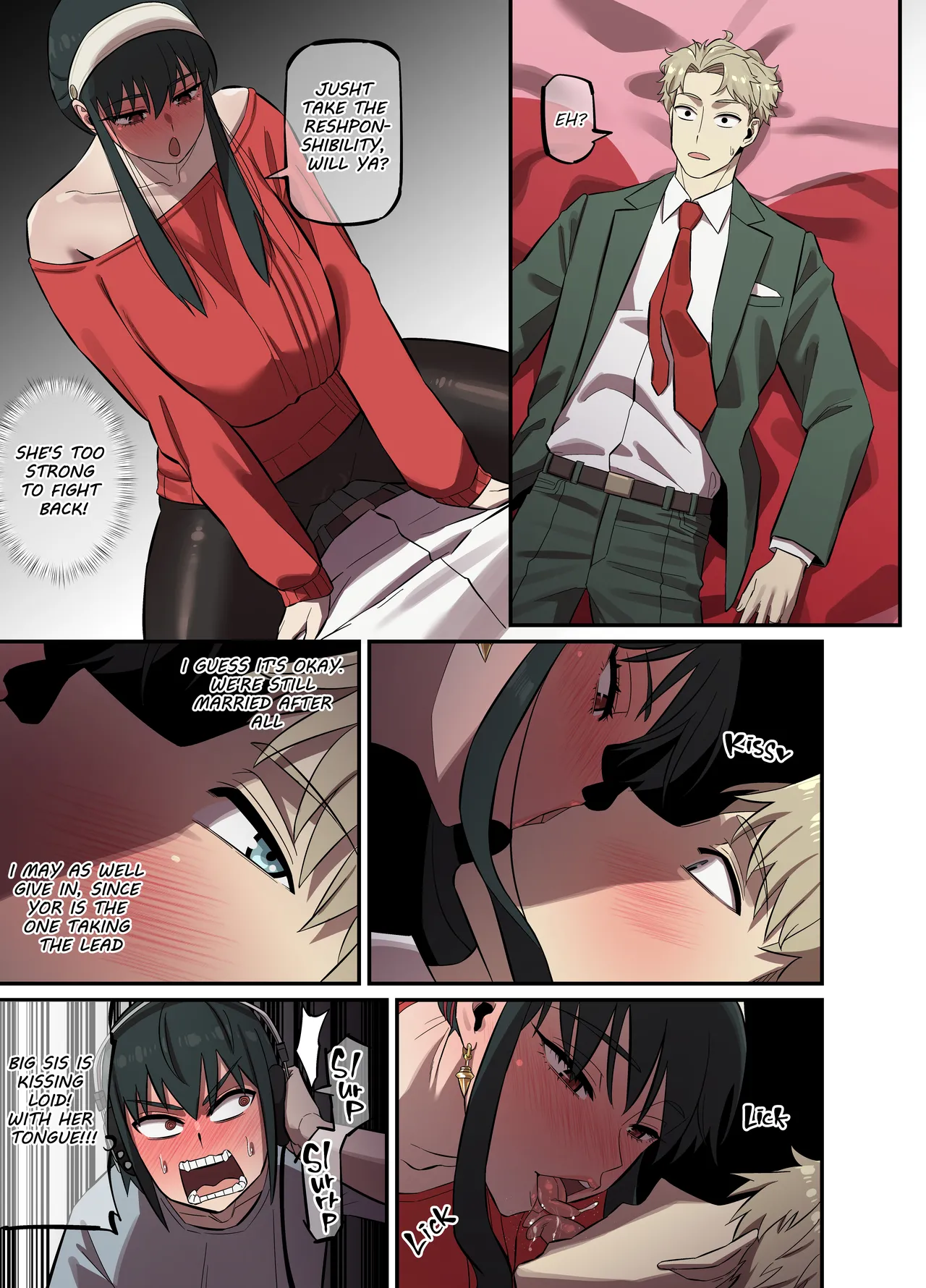 CRAZY SEX LIFE OF THE FORGER FAMILY porn comic picture 26