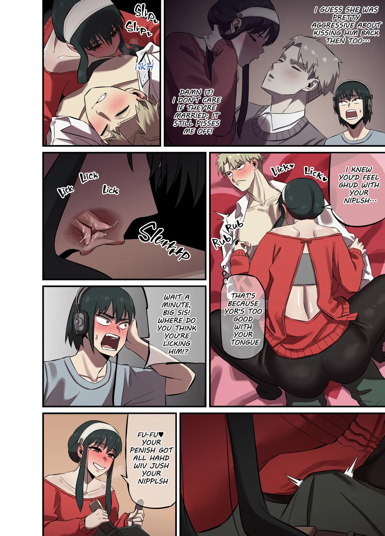 CRAZY SEX LIFE OF THE FORGER FAMILY porn comic picture 27