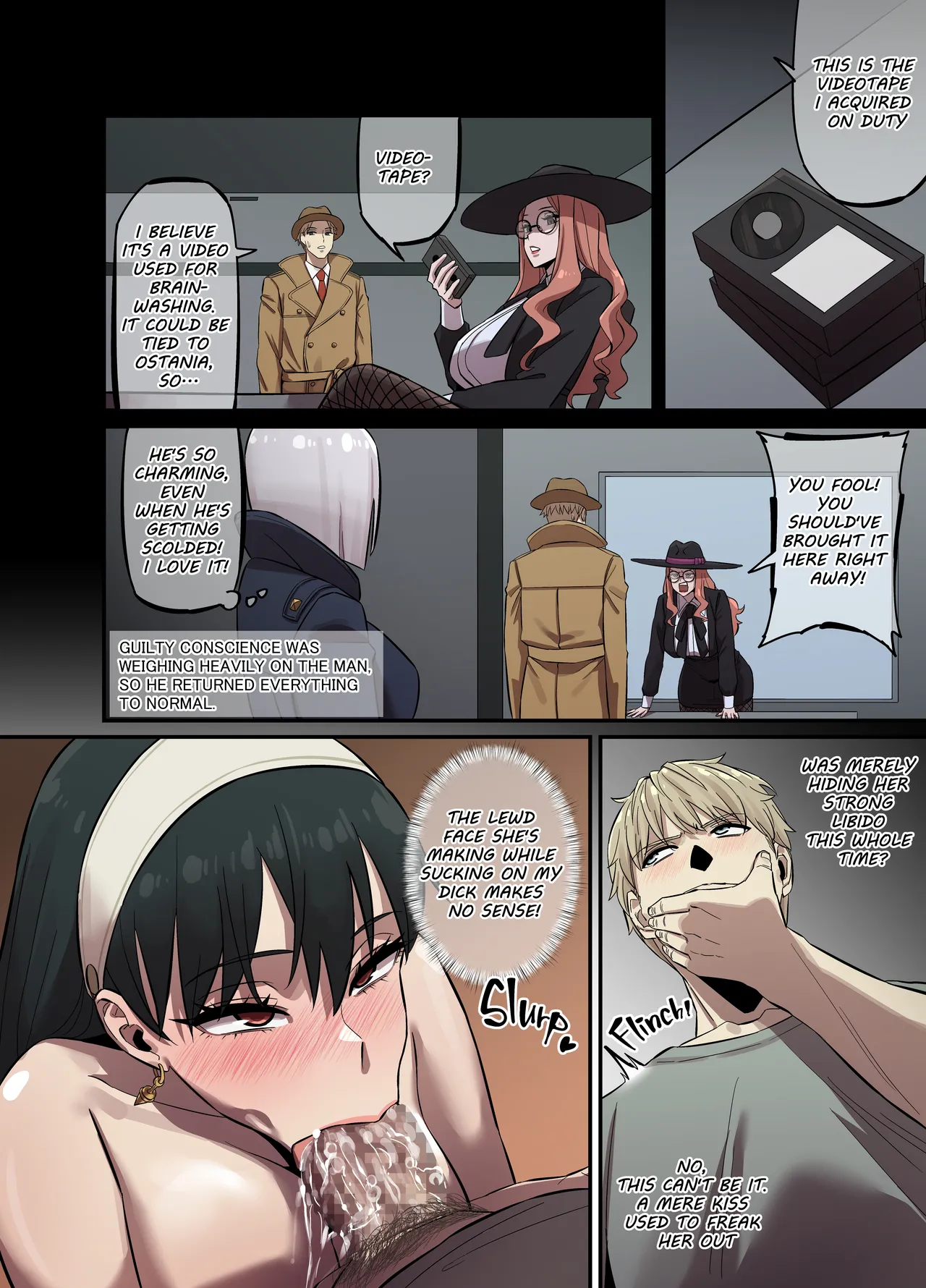 CRAZY SEX LIFE OF THE FORGER FAMILY porn comic picture 3