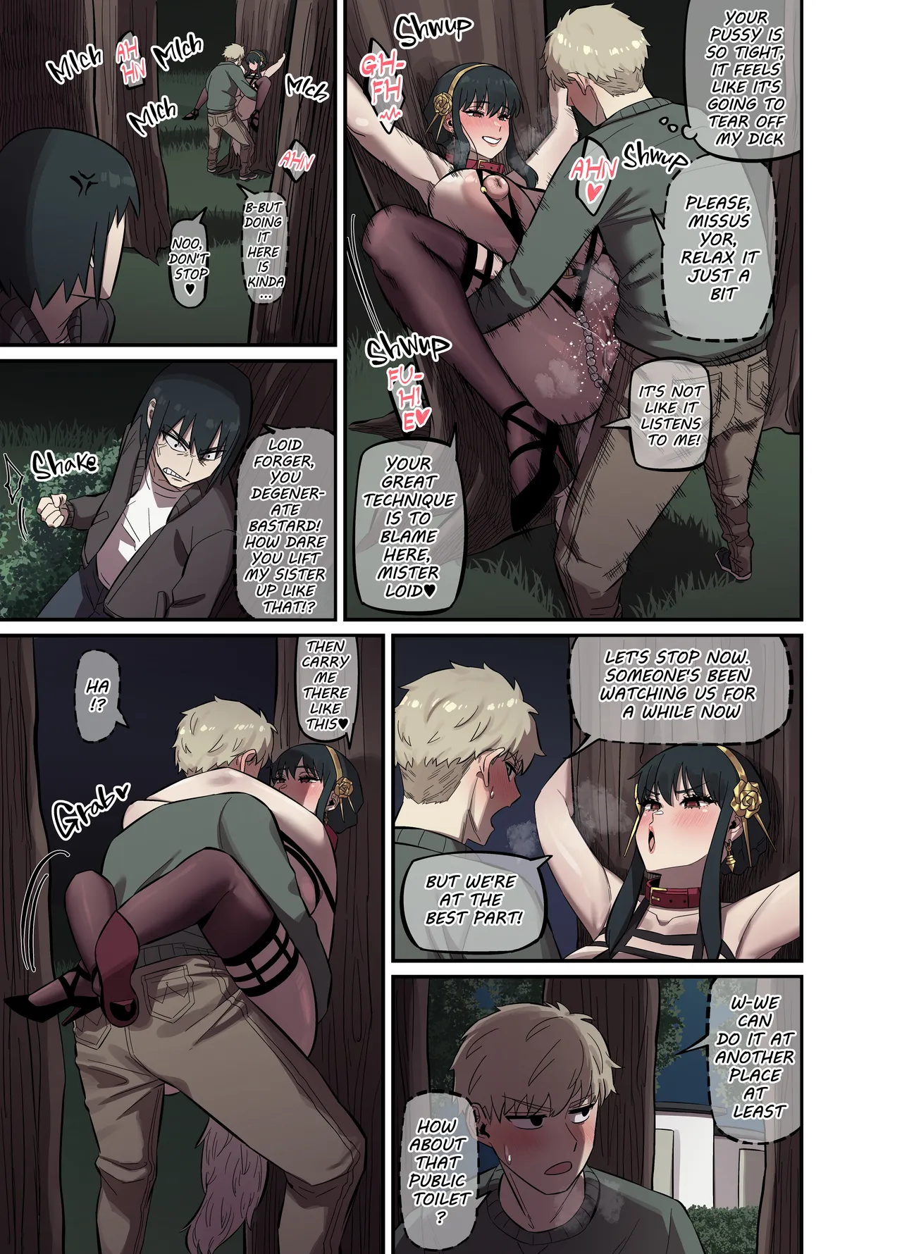 CRAZY SEX LIFE OF THE FORGER FAMILY porn comic picture 48