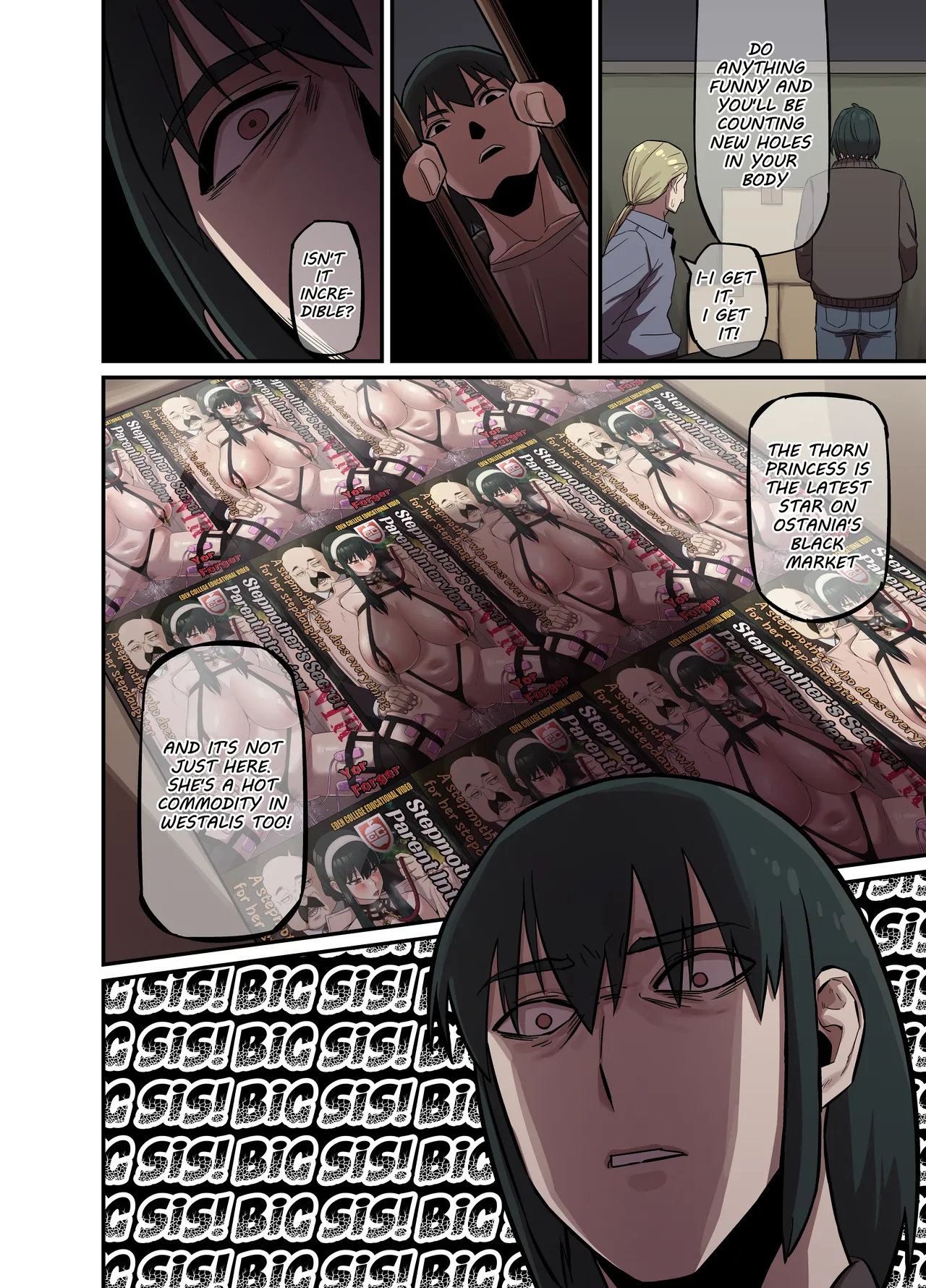 CRAZY SEX LIFE OF THE FORGER FAMILY porn comic picture 7