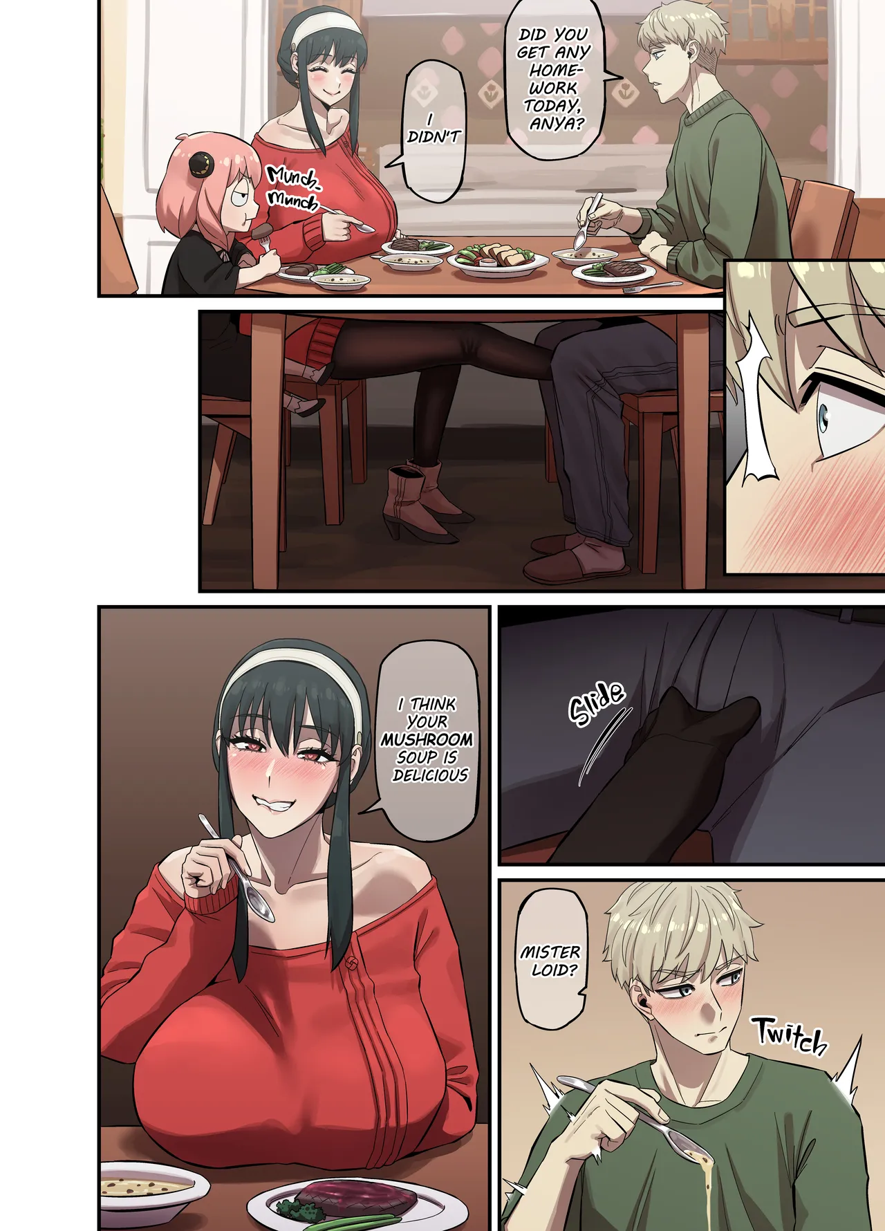 CRAZY SEX LIFE OF THE FORGER FAMILY porn comic picture 9