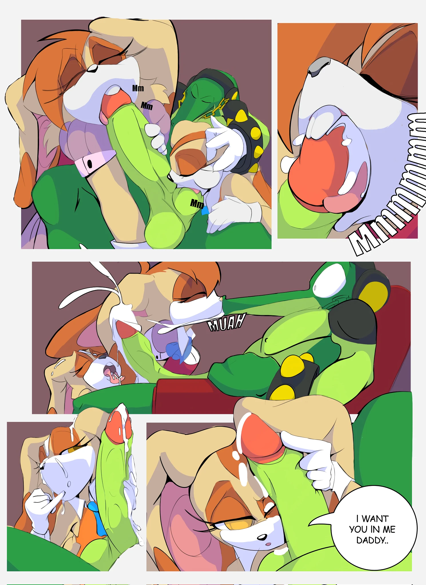 Cream's New Daddy porn comic picture 1