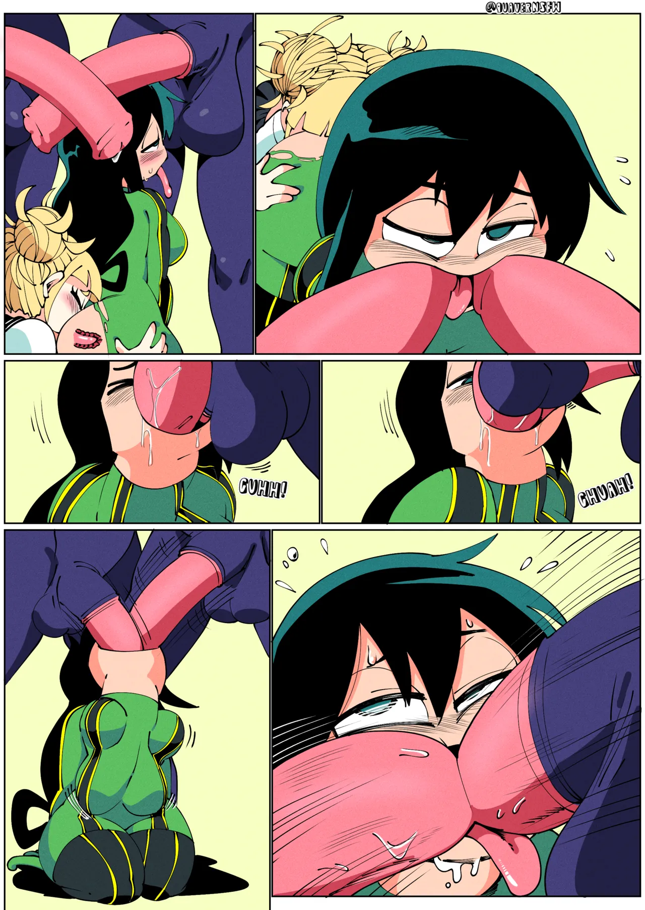 Cum blast (my hero academia) porn comic picture 8