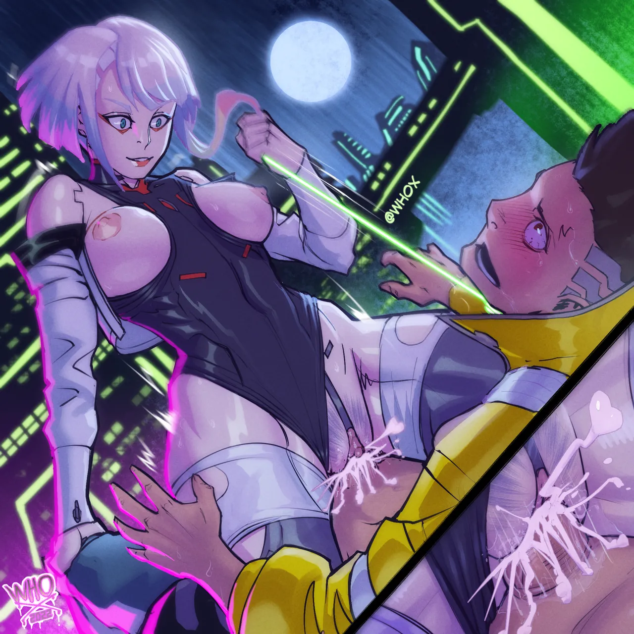Cyberpunk 2077 porn comic picture 2