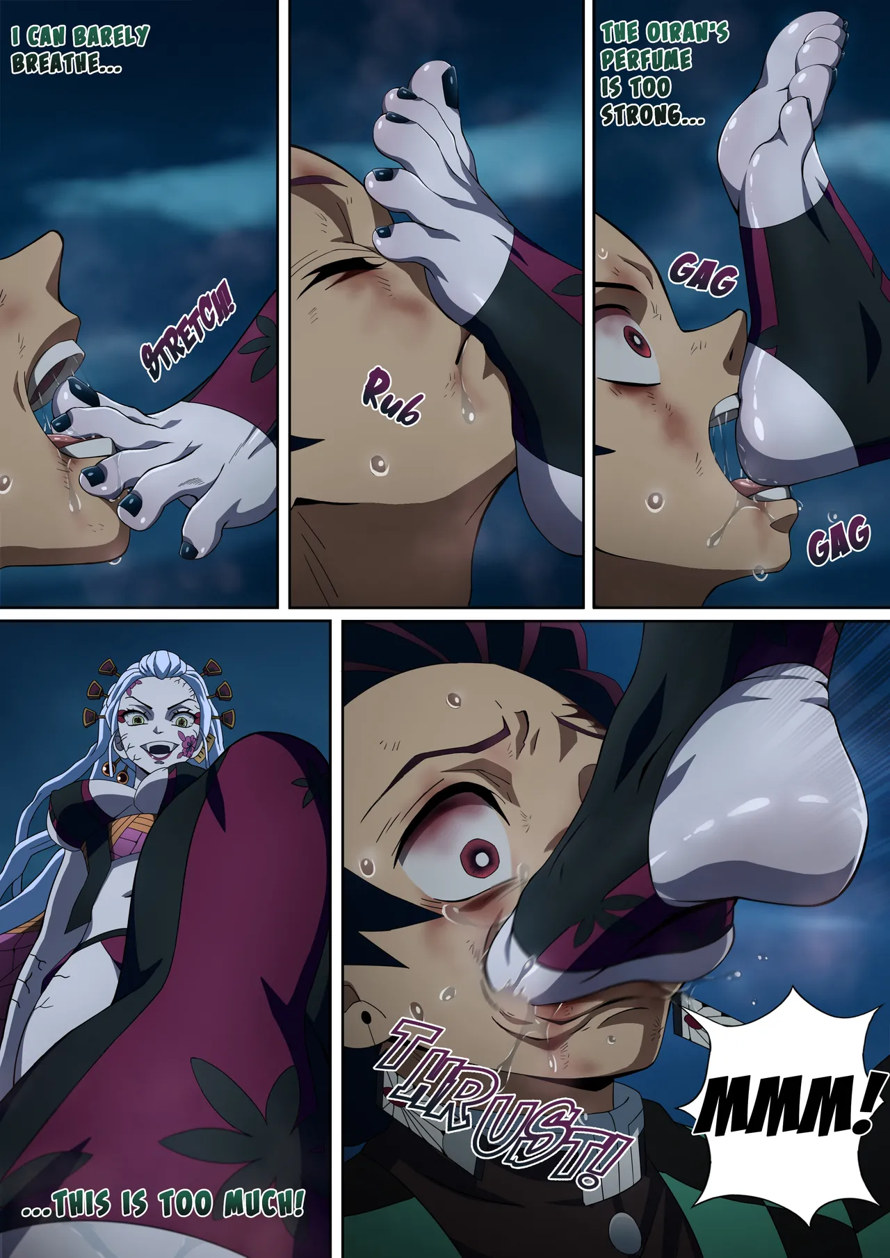Daki’s Blood Demon Art: Trample porn comic picture 15