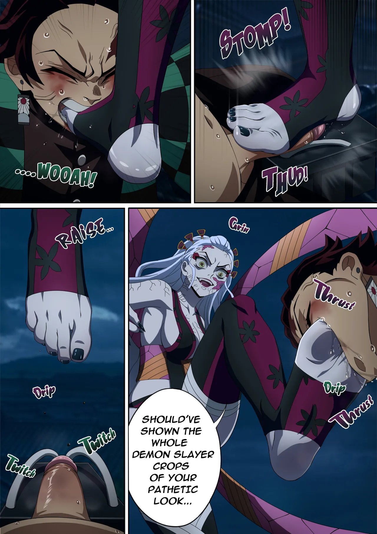 Daki’s Blood Demon Art: Trample porn comic picture 16