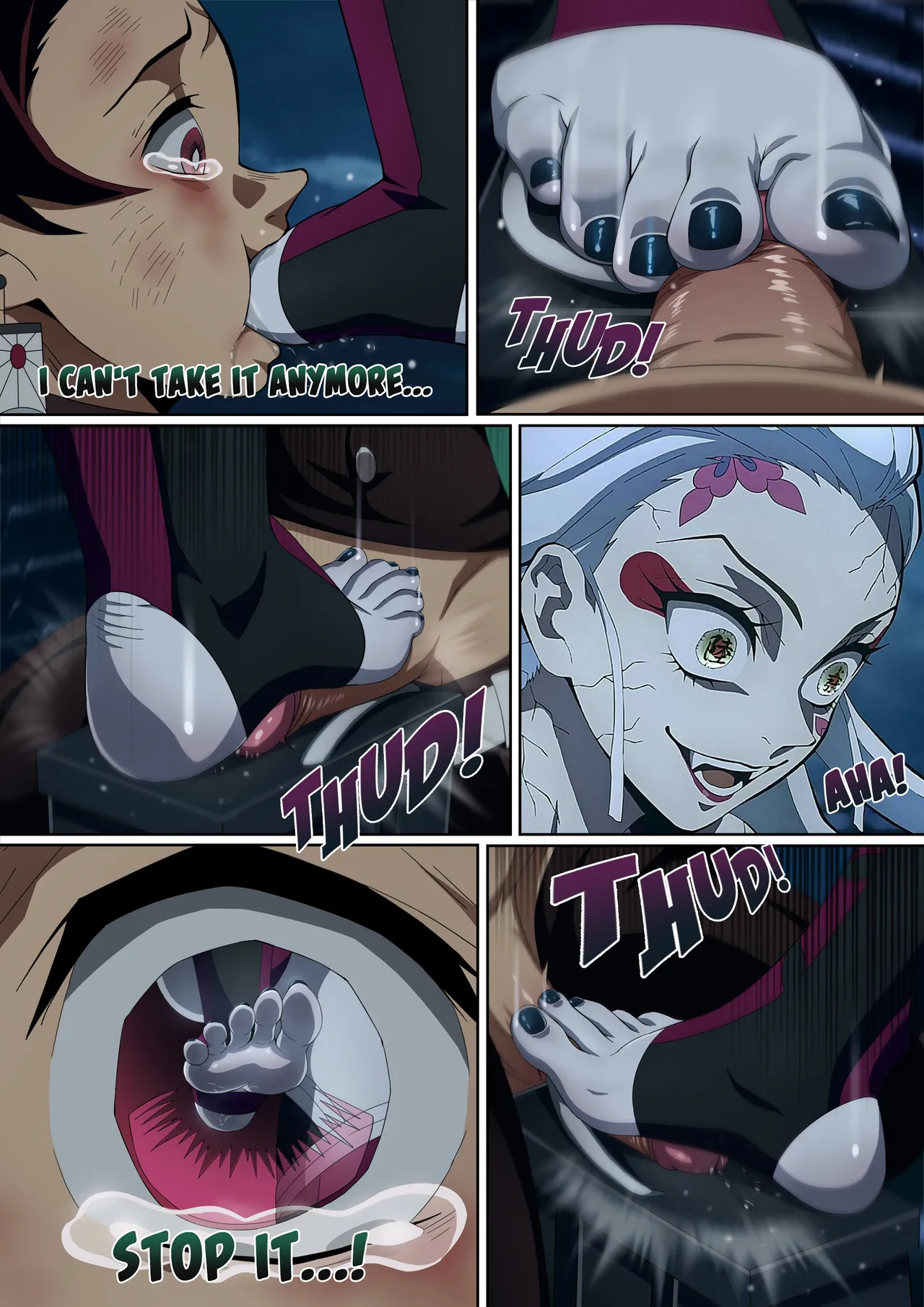 Daki’s Blood Demon Art: Trample porn comic picture 17