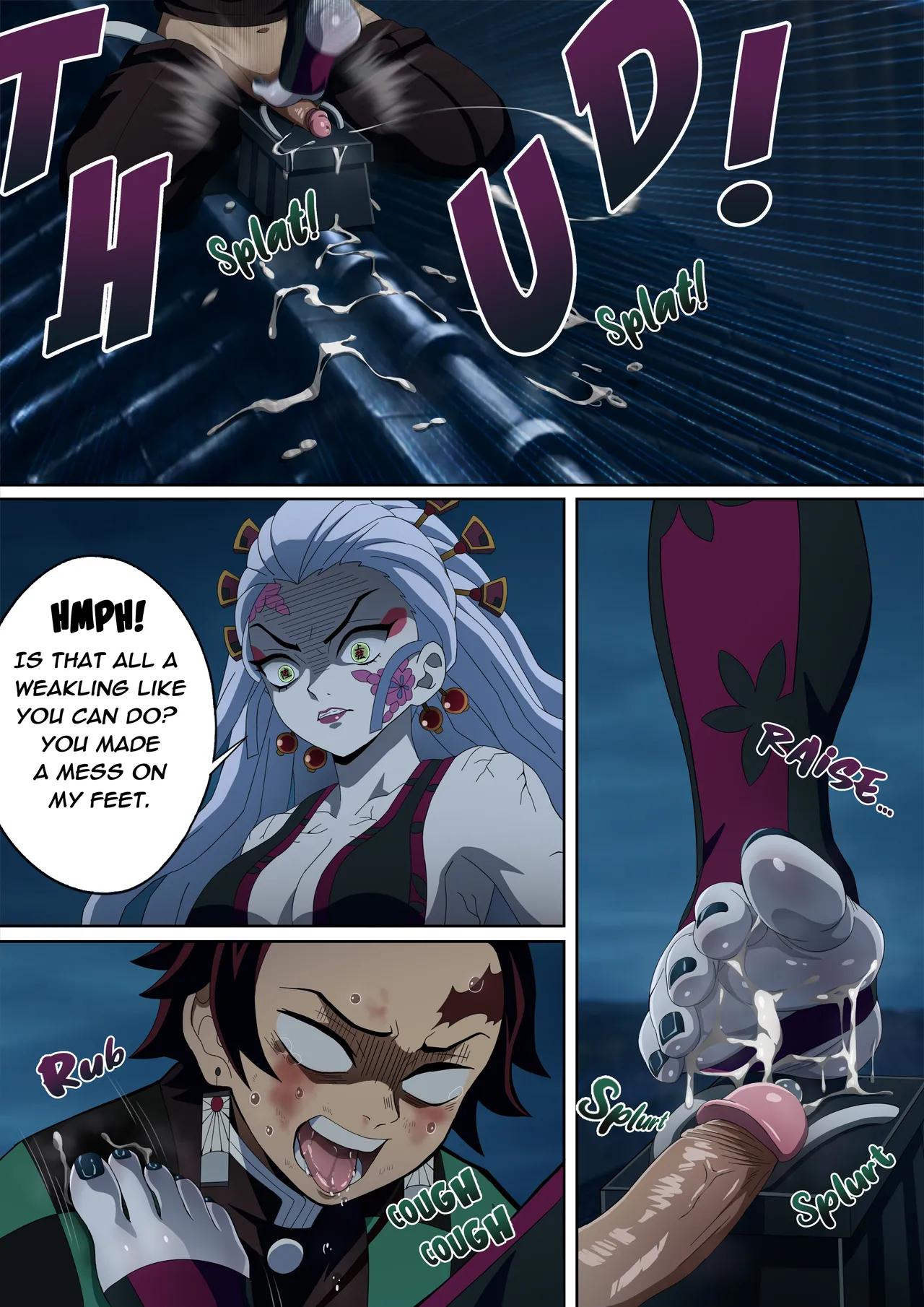 Daki’s Blood Demon Art: Trample porn comic picture 18