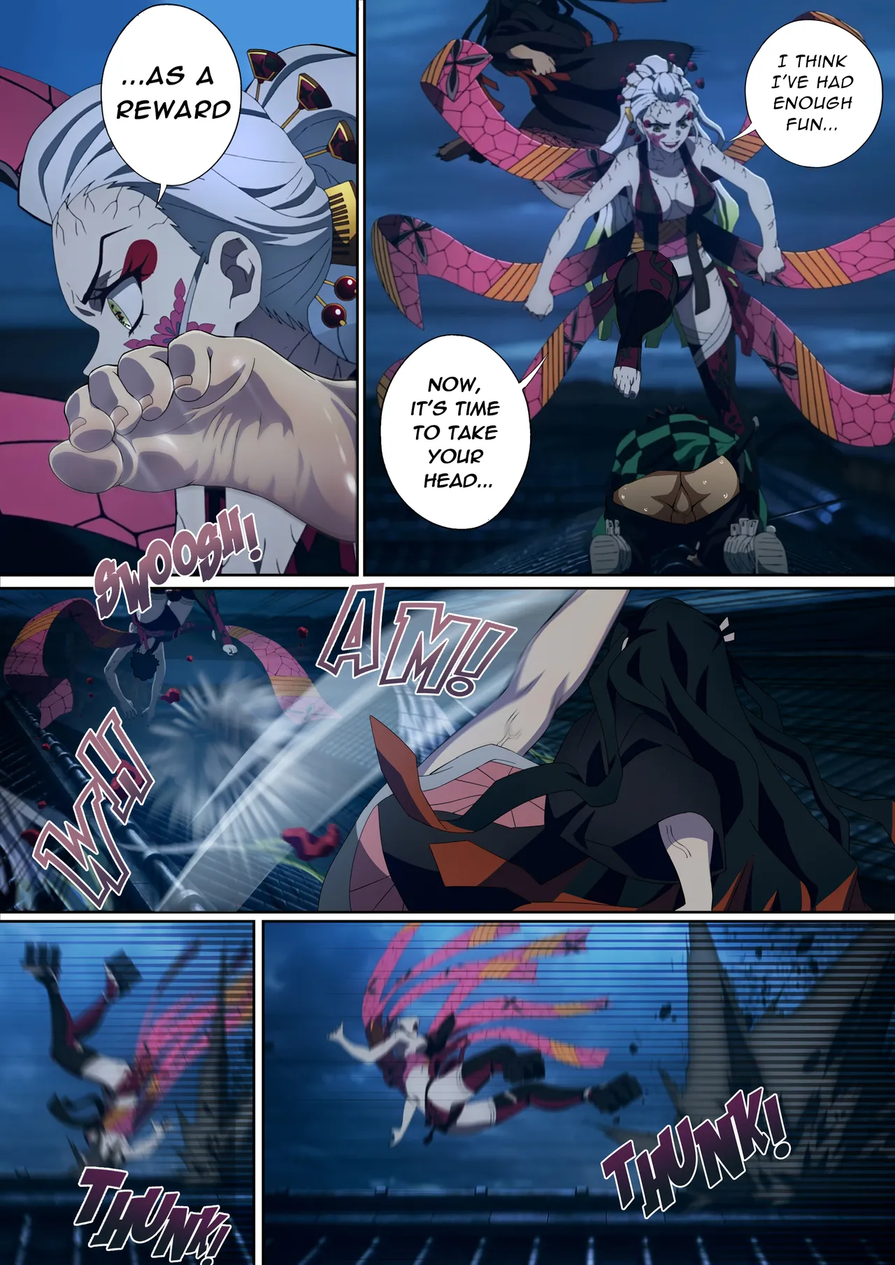 Daki’s Blood Demon Art: Trample porn comic picture 19