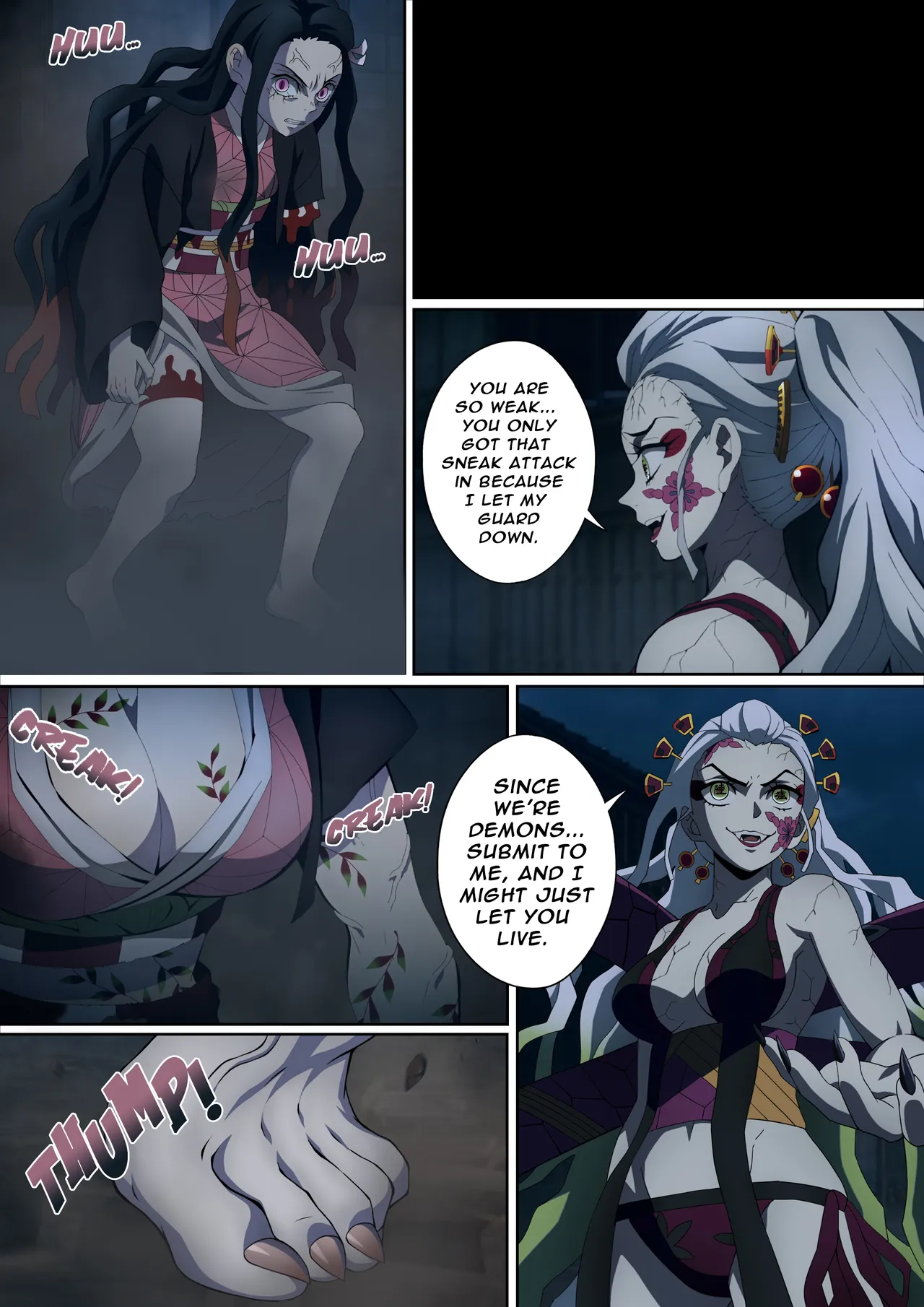 Daki’s Blood Demon Art: Trample porn comic picture 22