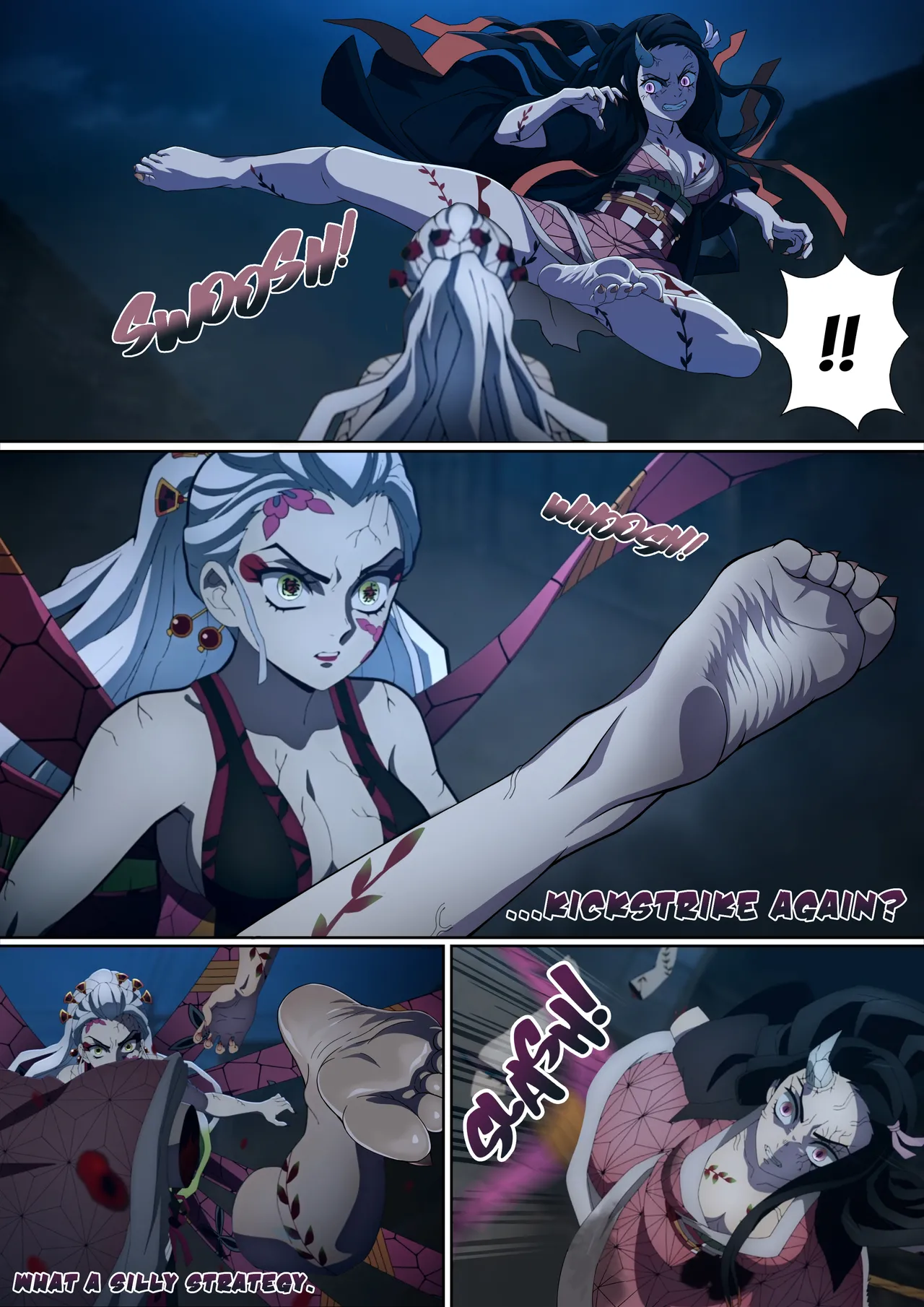 Daki’s Blood Demon Art: Trample porn comic picture 23