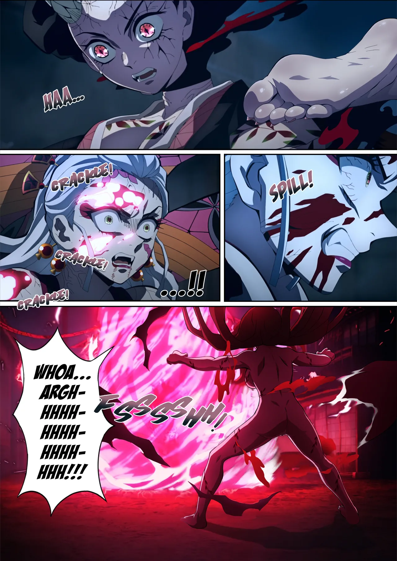 Daki’s Blood Demon Art: Trample porn comic picture 29