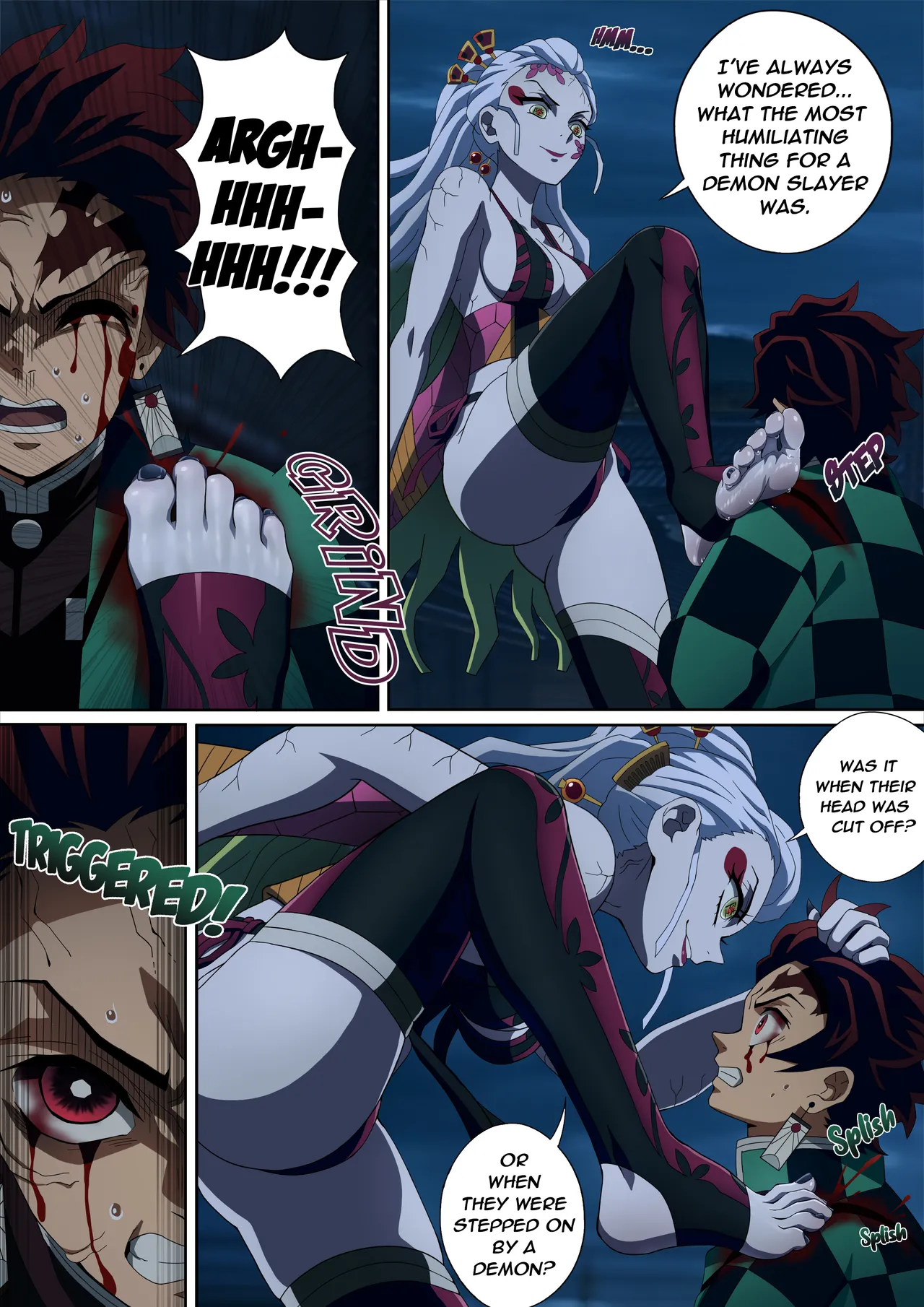 Daki’s Blood Demon Art: Trample porn comic picture 6
