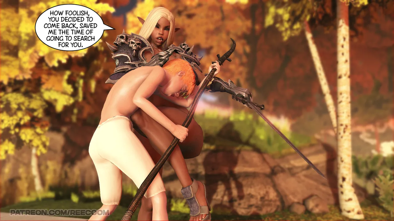 Dark Elf Throne porn comic picture 29