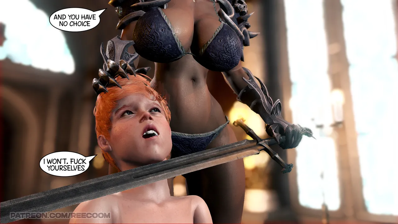 Dark Elf Throne porn comic picture 35