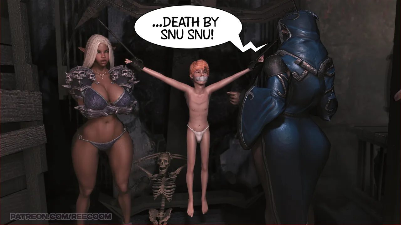 Dark Elf Throne porn comic picture 37