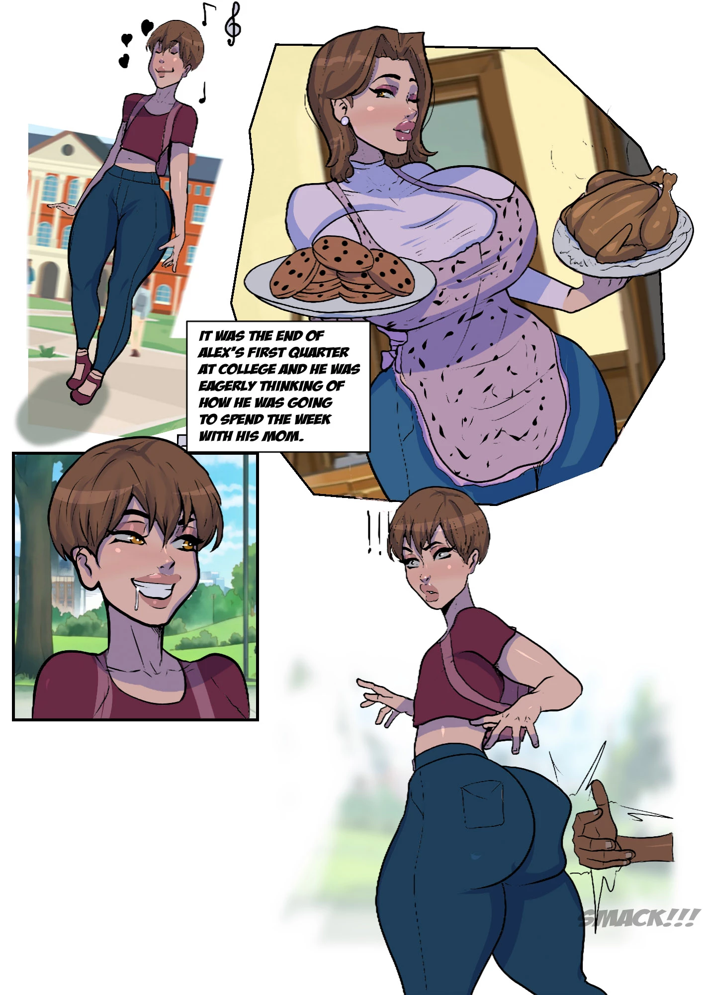 Dating Your mom porn comic picture 4