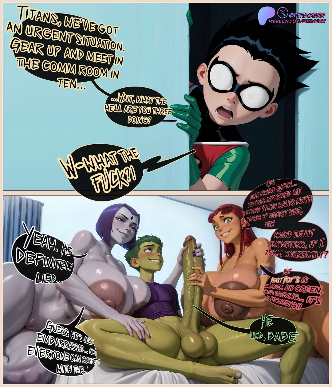Dc Comics/Teen Titans Compilation Part 1 porn comic picture 4