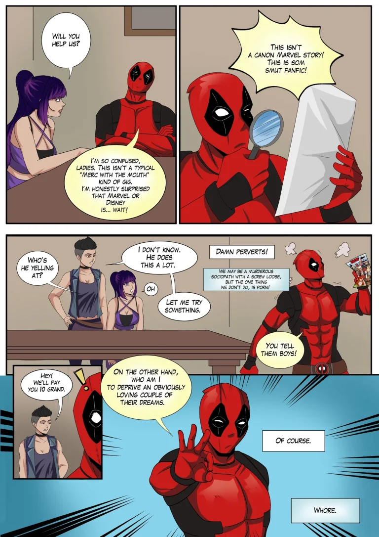 Deadpool: Canadian Made porn comic picture 5
