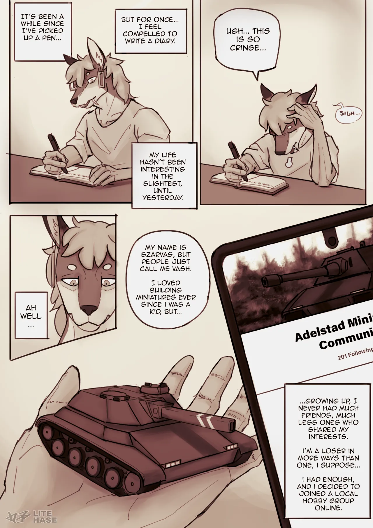Dear Deer Diary porn comic picture 2