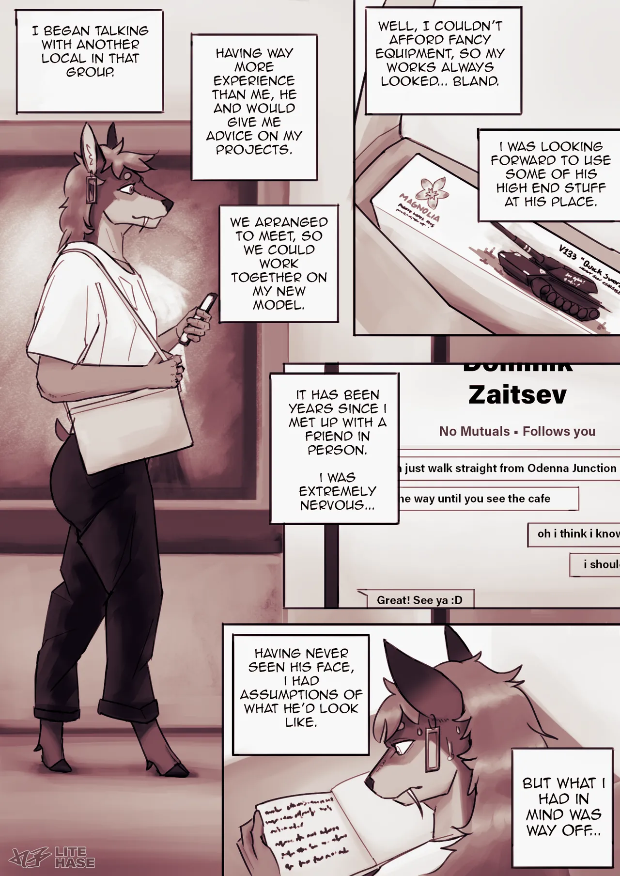Dear Deer Diary porn comic picture 3