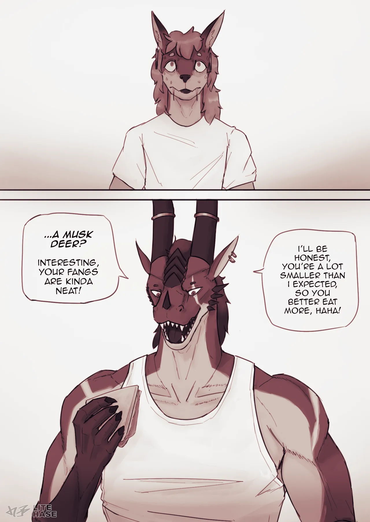 Dear Deer Diary porn comic picture 4