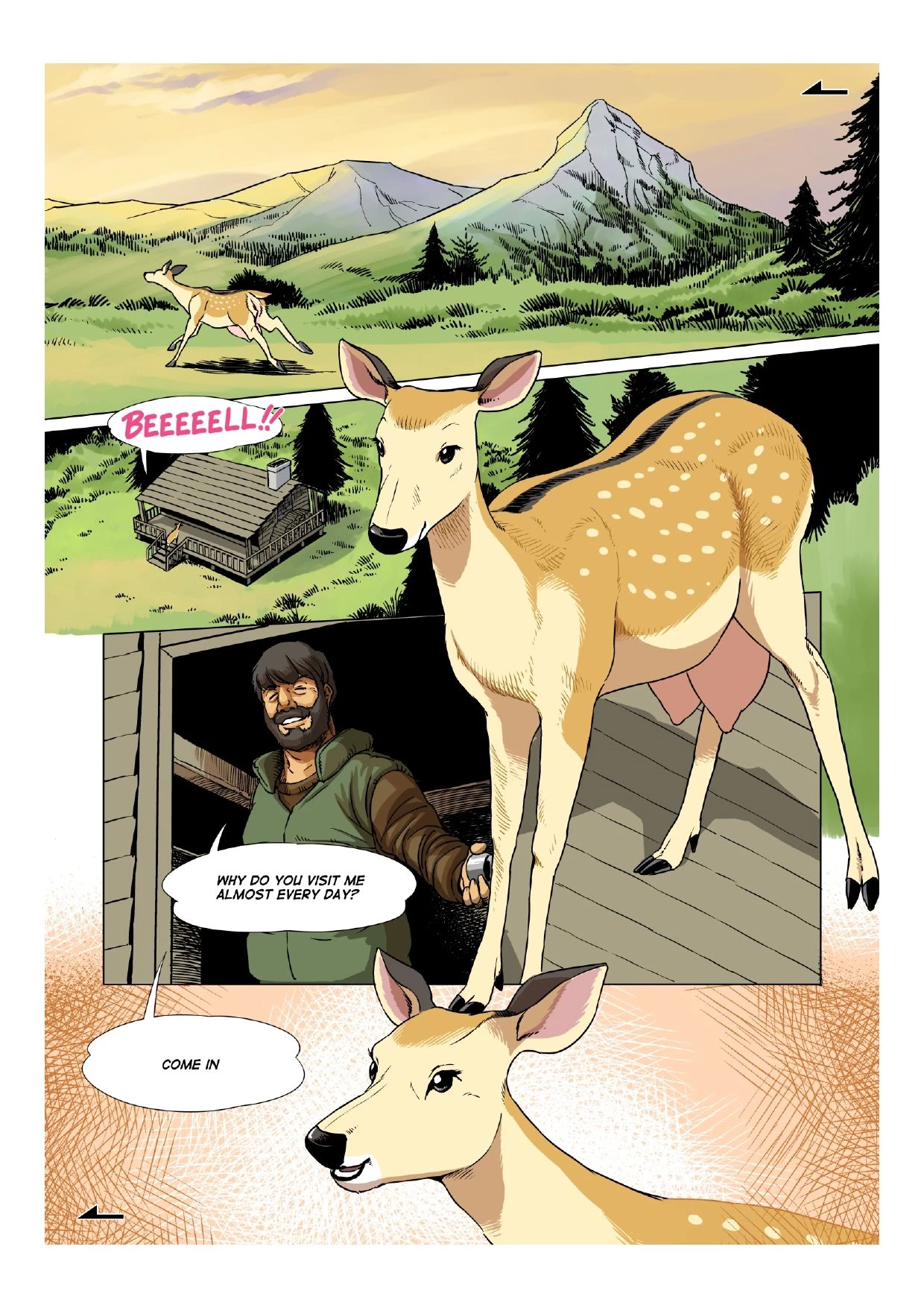 DEAR DEER WIFE LIFE porn comic picture 2