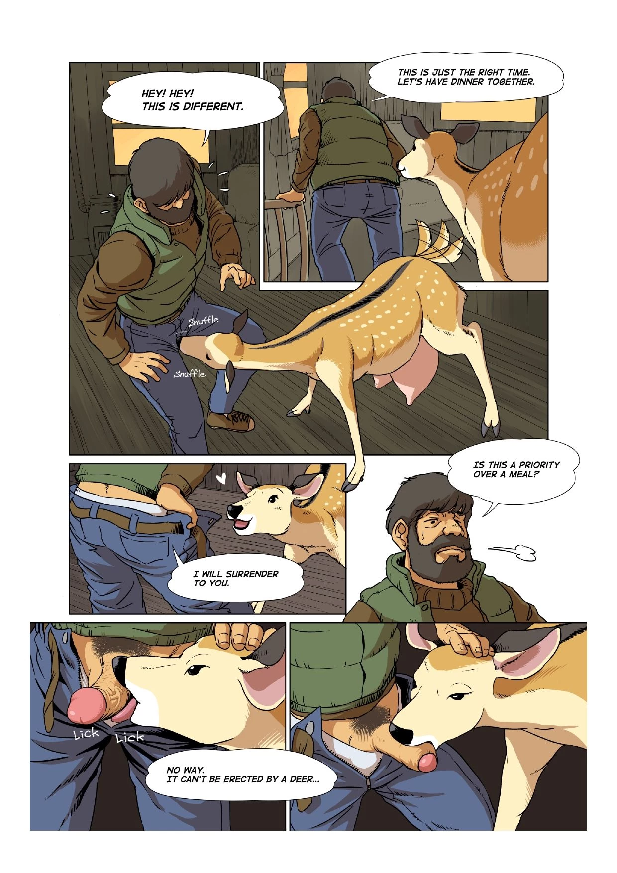DEAR DEER WIFE LIFE porn comic picture 3