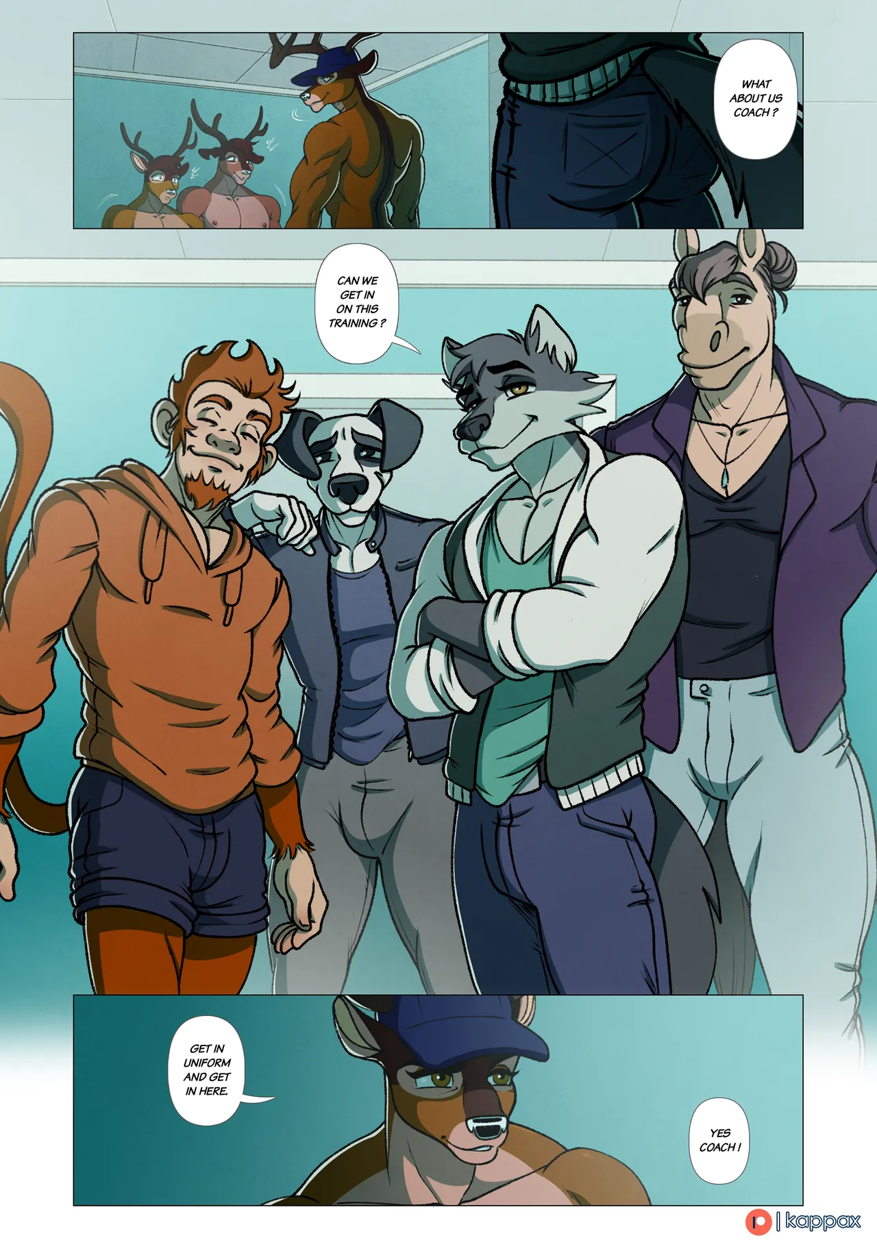 Deep Forest University porn comic picture 29