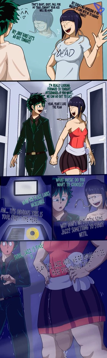 Deku's time with Futas porn comic picture 3