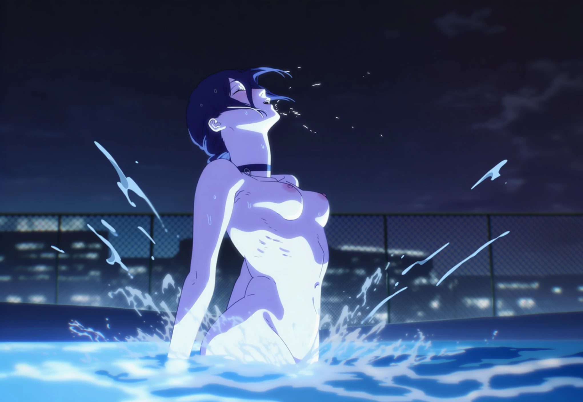 Denji x Reze - Pool porn comic picture 4