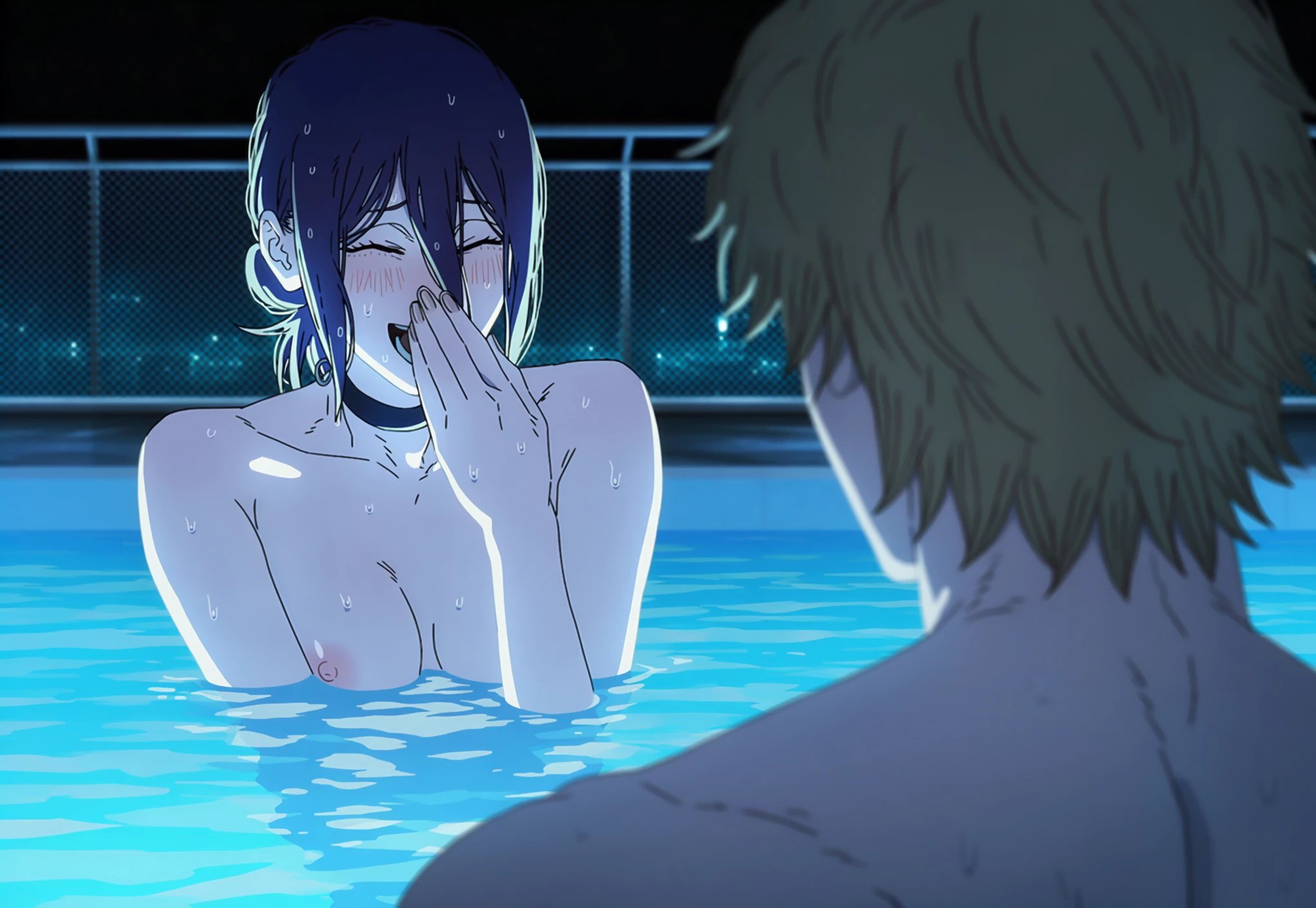 Denji x Reze - Pool porn comic picture 7