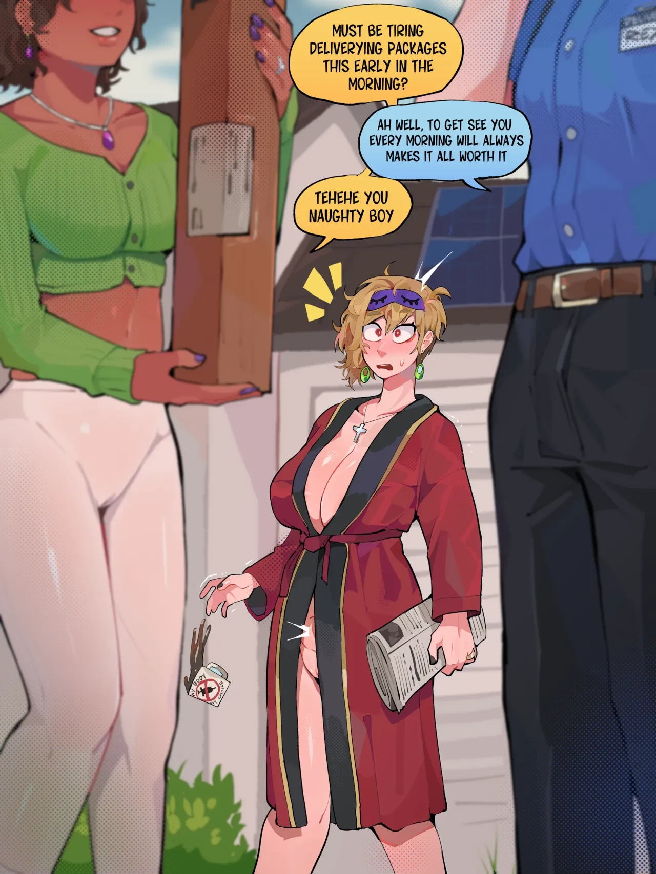 Depravecity | Neighborhood MILFs porn comic picture 30