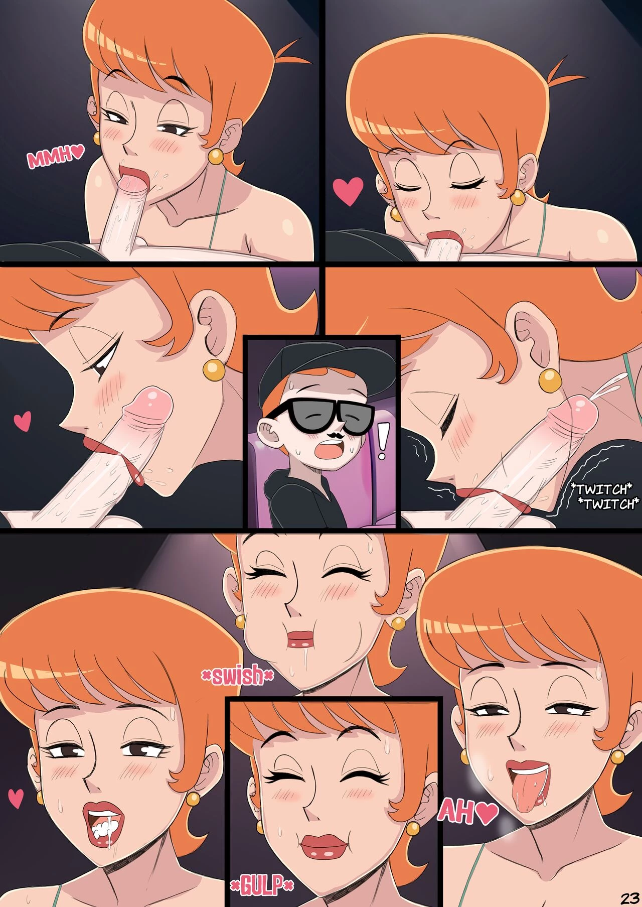 Dexter's Mom's Deep Cleaning porn comic picture 29