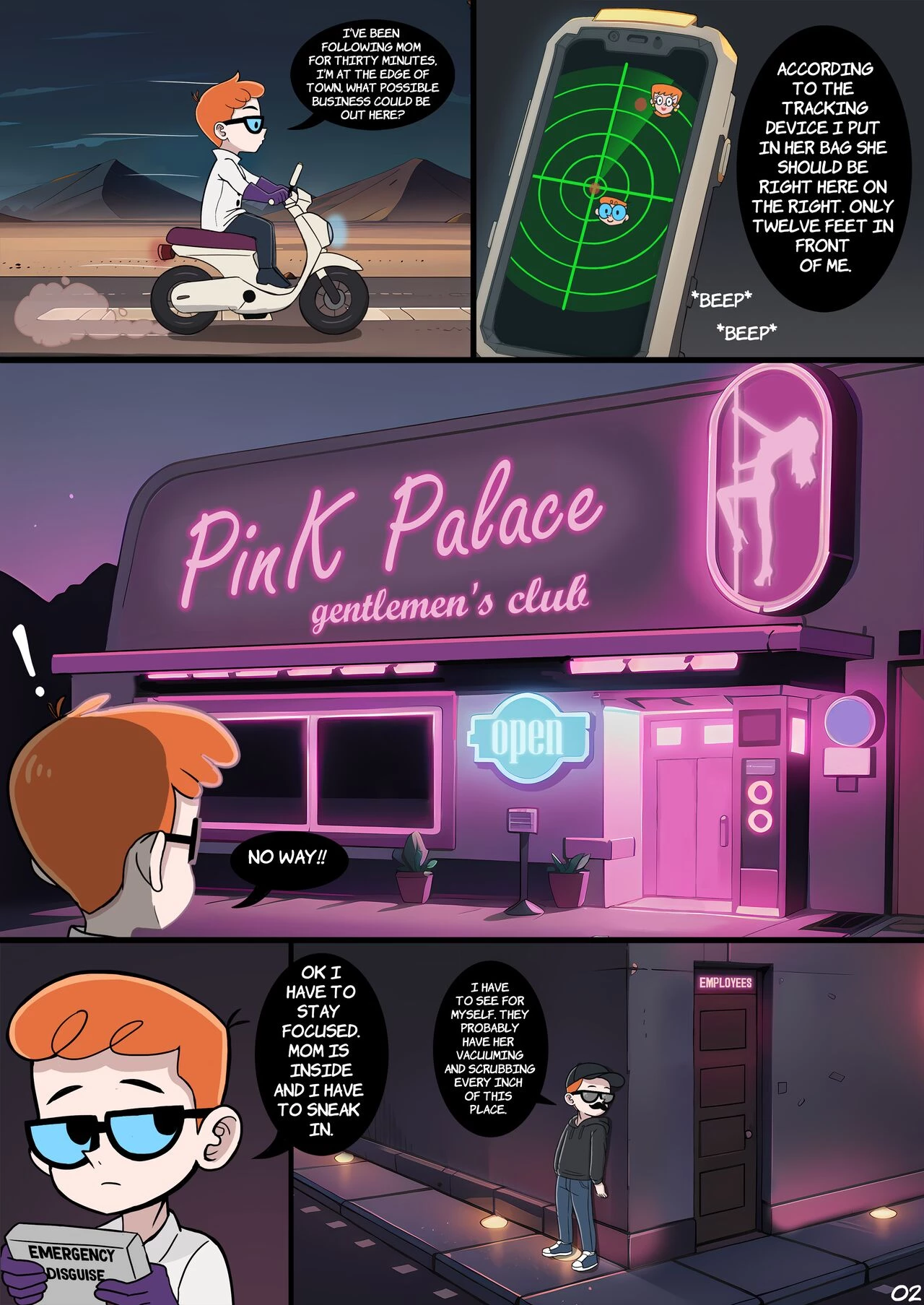 Dexter's Mom's Deep Cleaning porn comic picture 5