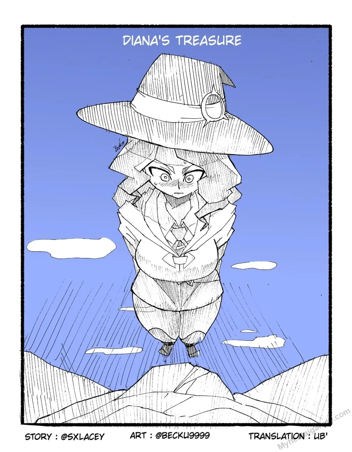 Diana's Treasure porn comic picture 1
