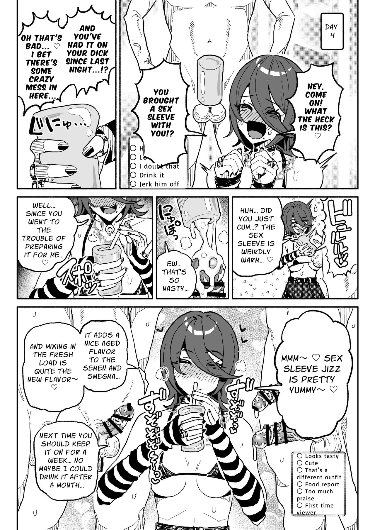 Dick Sniffin' Tuber's 1 Week Smegma Ridden Cumlife | Chin Kagi Kei Haishinsha Isshuukan Chinkasu Zamen Seikatsu porn comic picture 14