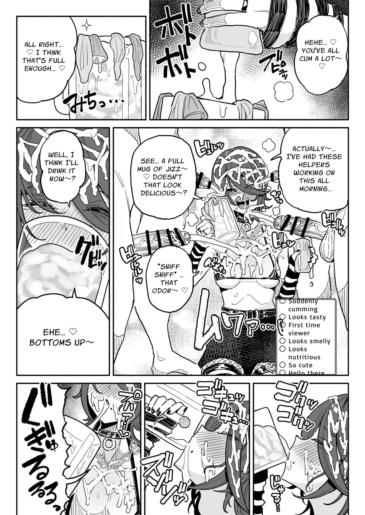 Dick Sniffin' Tuber's 1 Week Smegma Ridden Cumlife | Chin Kagi Kei Haishinsha Isshuukan Chinkasu Zamen Seikatsu porn comic picture 16