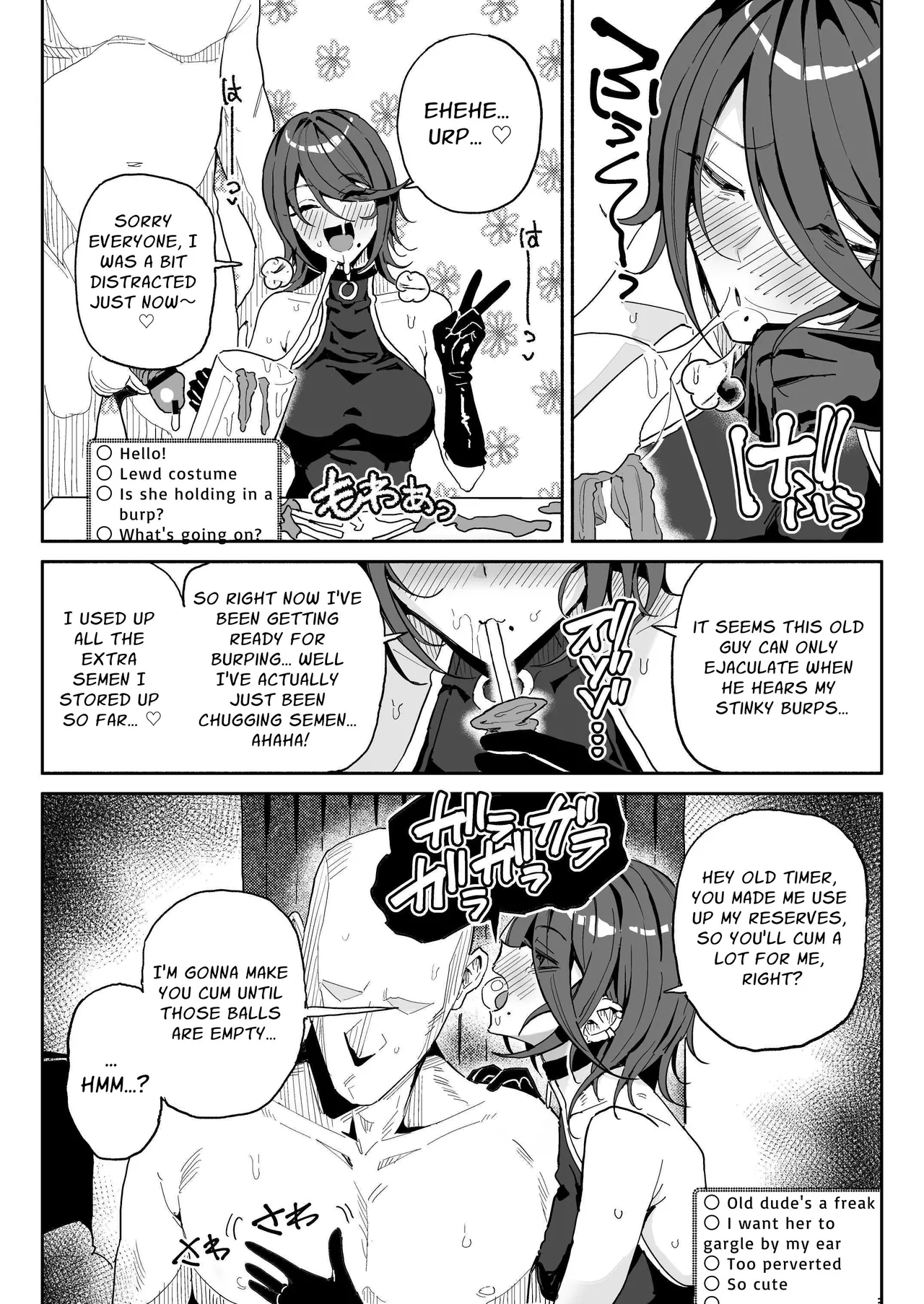 Dick Sniffin' Tuber's 1 Week Smegma Ridden Cumlife | Chin Kagi Kei Haishinsha Isshuukan Chinkasu Zamen Seikatsu porn comic picture 23