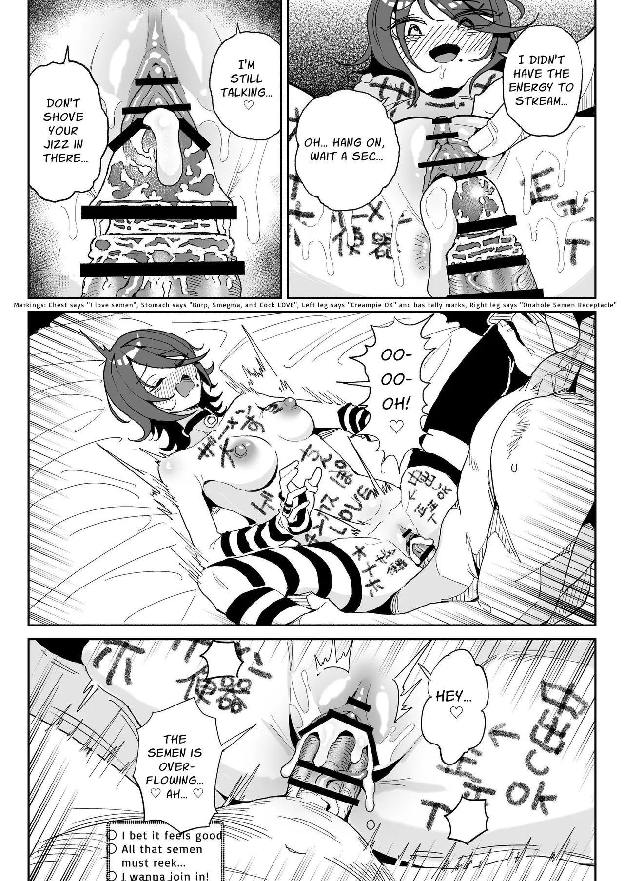 Dick Sniffin' Tuber's 1 Week Smegma Ridden Cumlife | Chin Kagi Kei Haishinsha Isshuukan Chinkasu Zamen Seikatsu porn comic picture 27