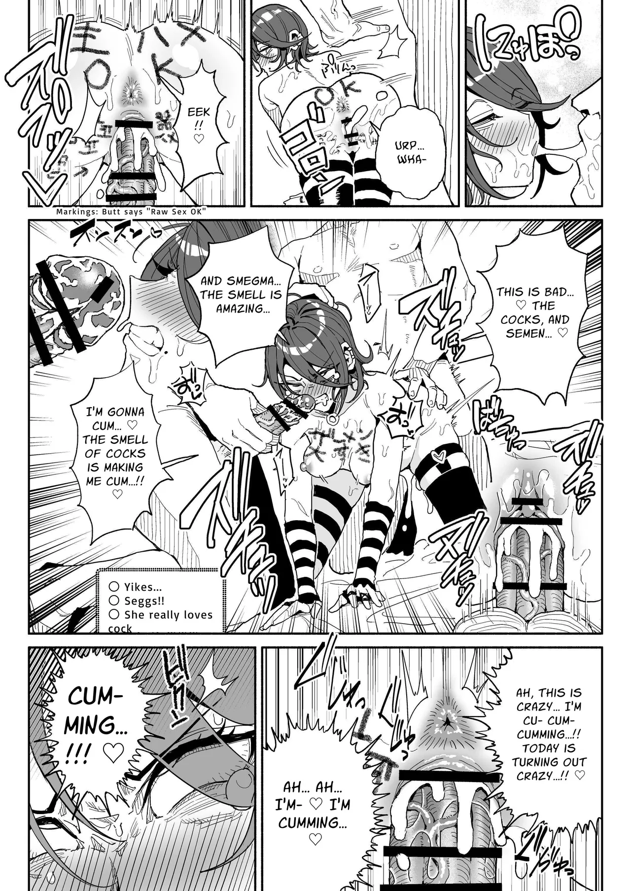 Dick Sniffin' Tuber's 1 Week Smegma Ridden Cumlife | Chin Kagi Kei Haishinsha Isshuukan Chinkasu Zamen Seikatsu porn comic picture 29