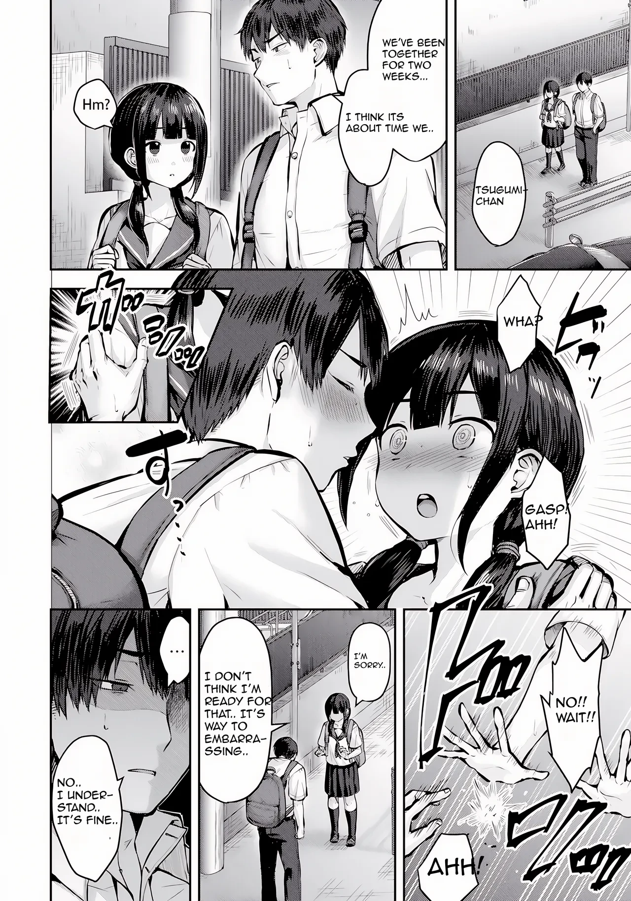 Dirty Lessons ~ Improving your manhood with a chubby childhood friend ~ porn comic picture 2