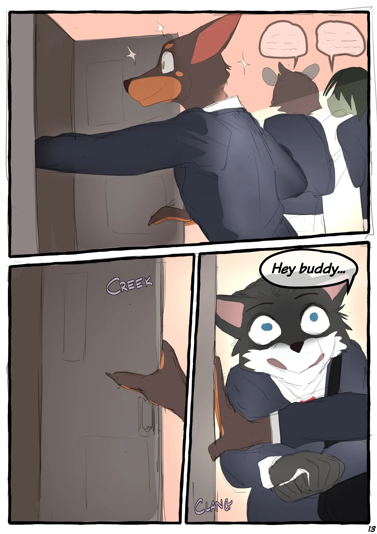 Dobermom 3 porn comic picture 14